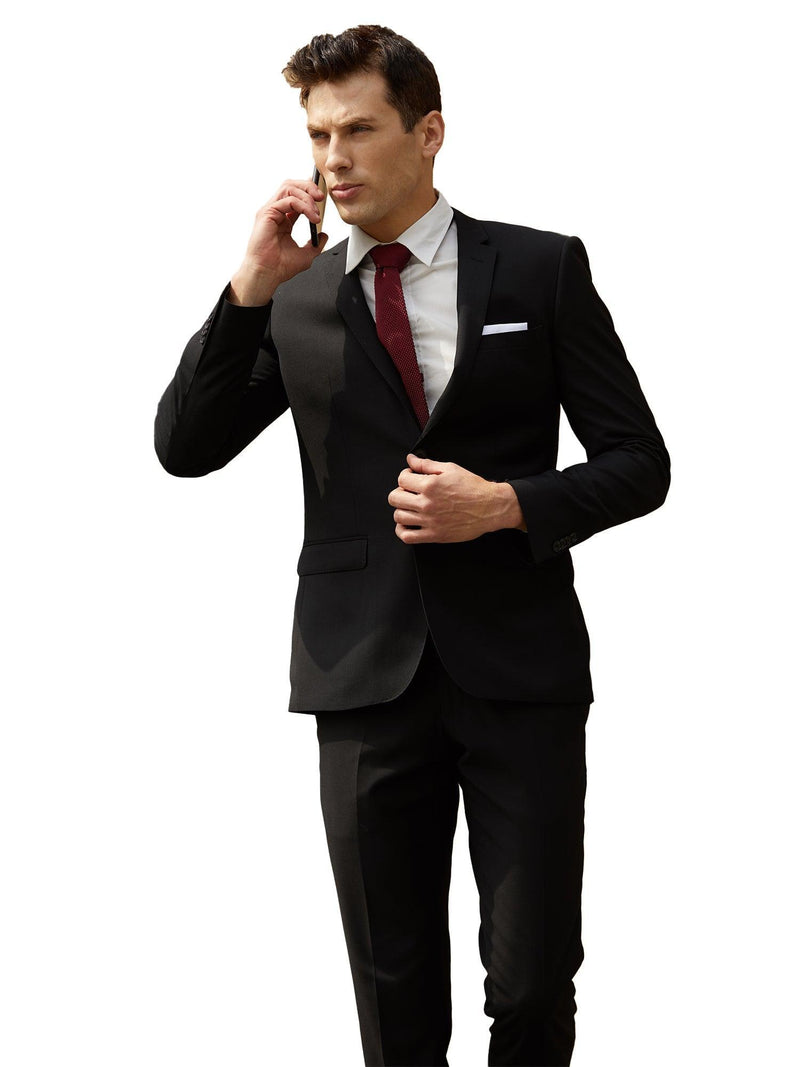 E9 - Black David Jacket (Slim Fit) - Harrys for Menswear