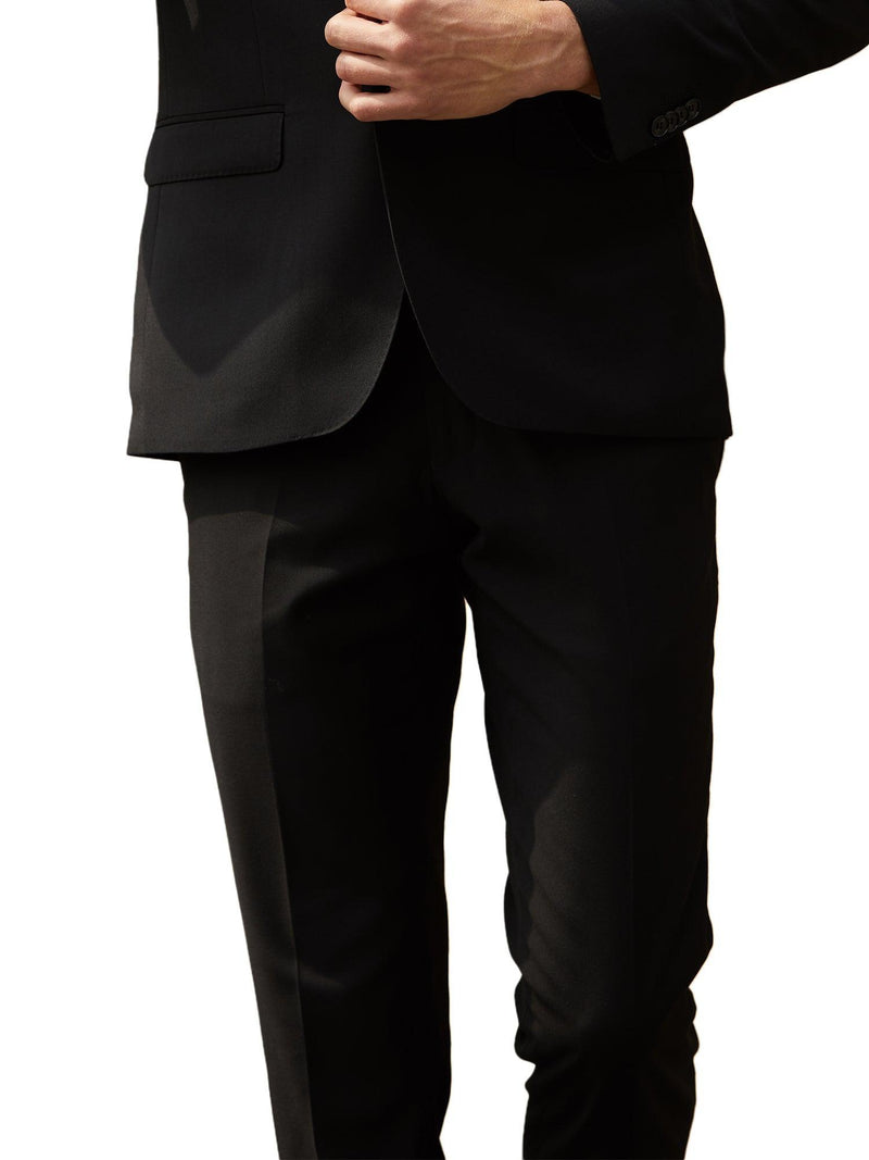 E9 Black Jesse Slim - Fit Pant - Harrys for Menswear
