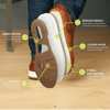 Crossover Lace Toe Sneaker - White - Harrys for Menswear
