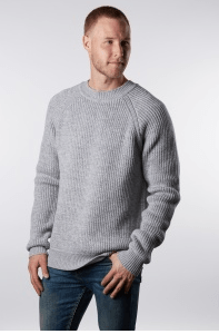 BL1517 CHUNKY RAGLAN RIB PULLOVER - Harrys for Menswear