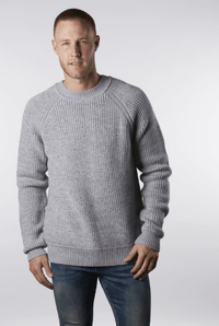 BL1517 CHUNKY RAGLAN RIB PULLOVER - Harrys for Menswear