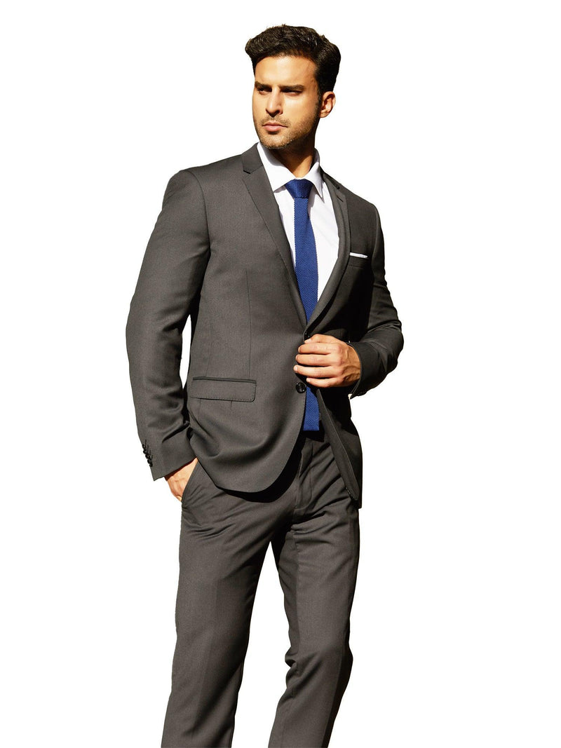 T12 - David Charcoal Jacket - Harrys for Menswear