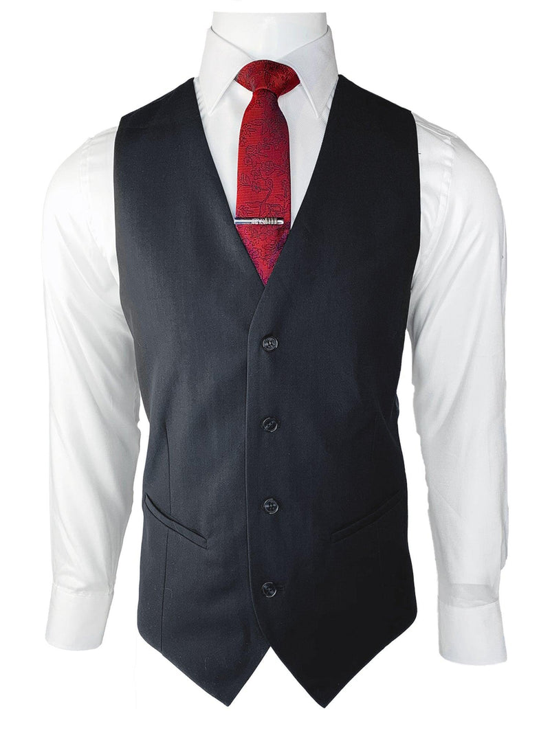 T12 - Saul Char Waist Coat - Harrys for Menswear