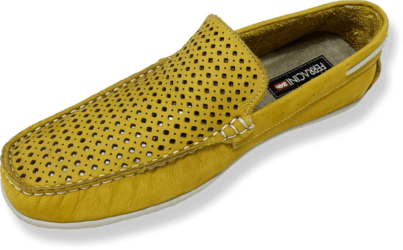Ferracini Harley Casual Loafers - Yellow - Harrys for Menswear