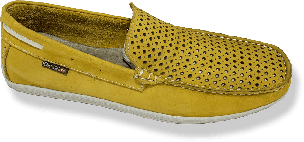 Ferracini Harley Casual Loafers - Yellow - Harrys for Menswear