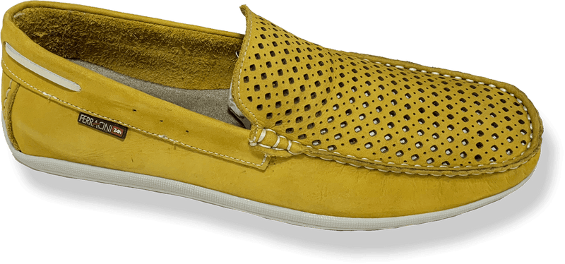 Ferracini Harley Casual Loafers - Yellow - Harrys for Menswear