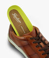 Crossover Lace Toe Sneaker - Cognac - Harrys for Menswear